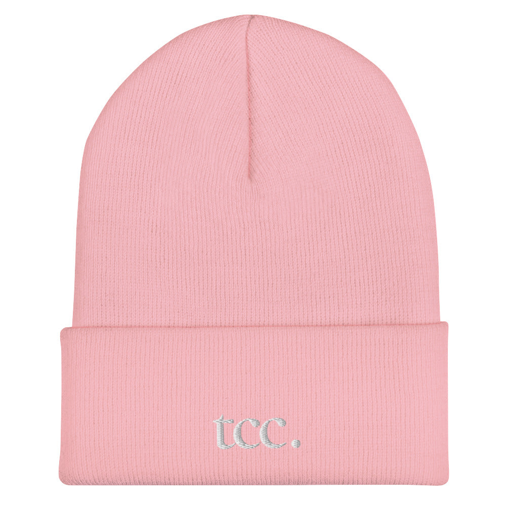 tcc. embroidered beanie