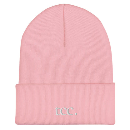 tcc. embroidered beanie