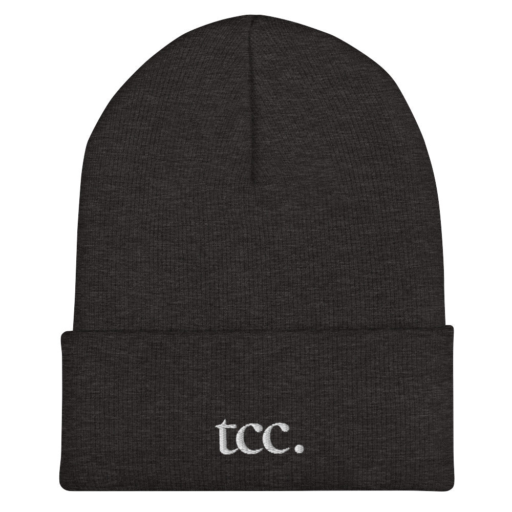 tcc. embroidered beanie