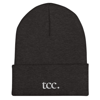 tcc. embroidered beanie