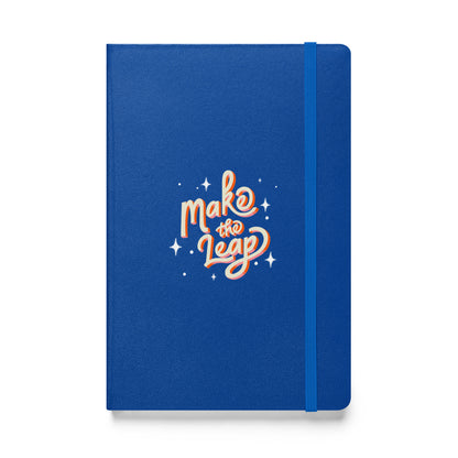 make the leap hardcover notebook