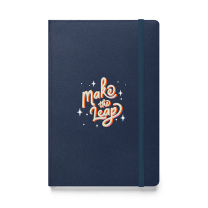 make the leap hardcover notebook