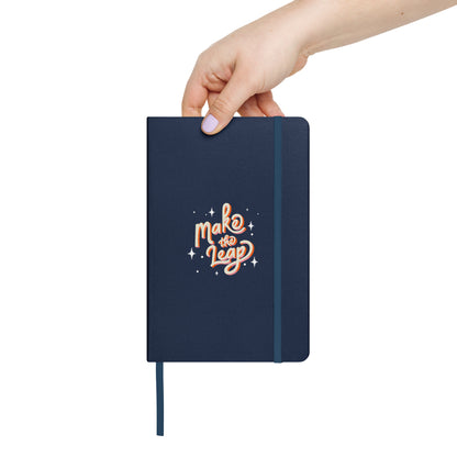 make the leap hardcover notebook