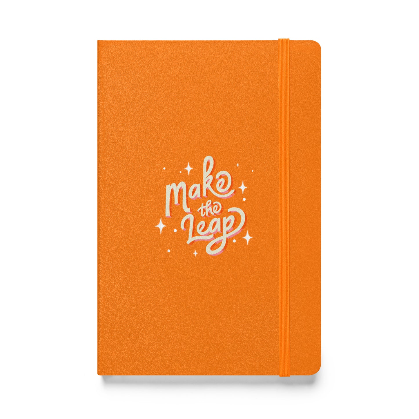 make the leap hardcover notebook