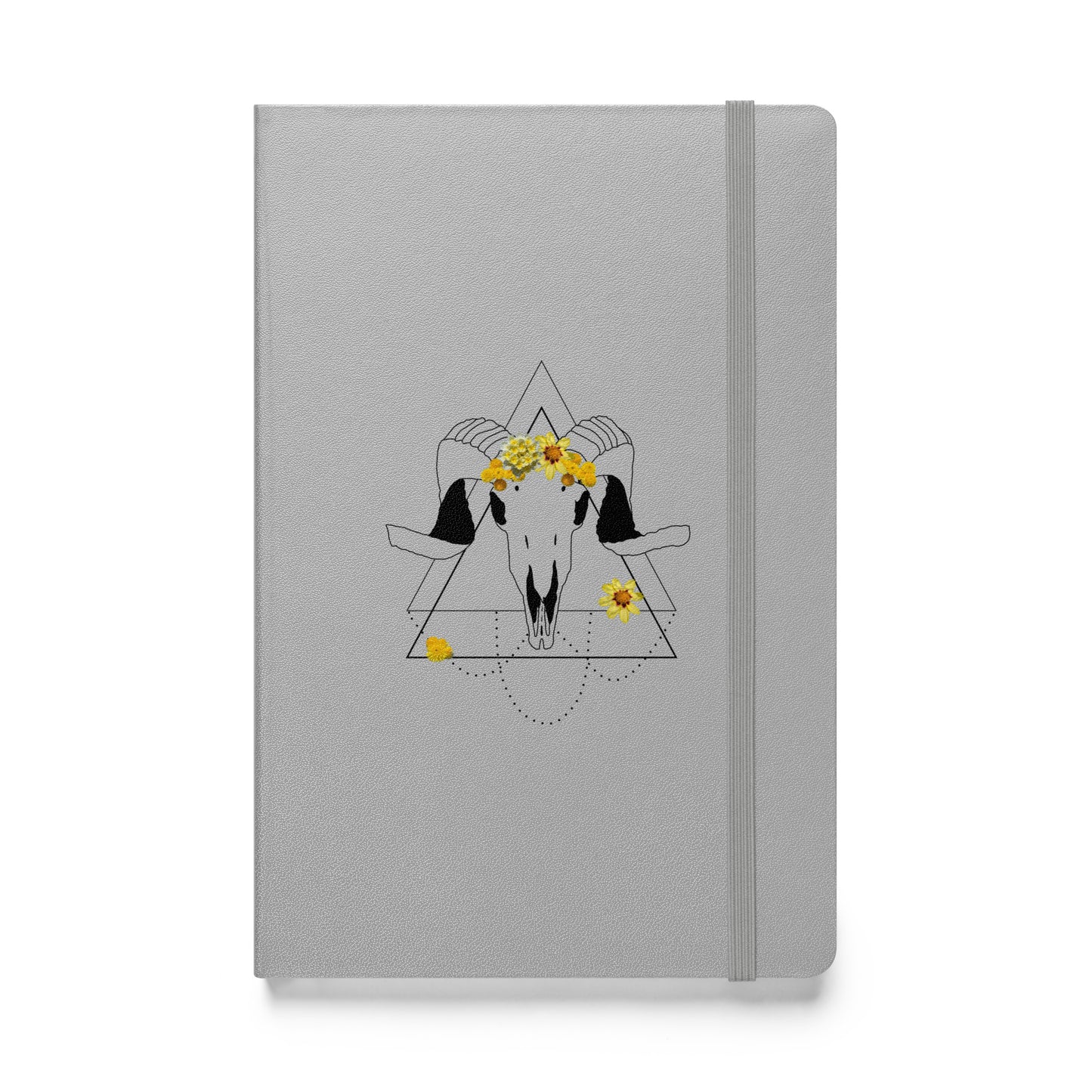 ramskull hardcover notebook | black graphic