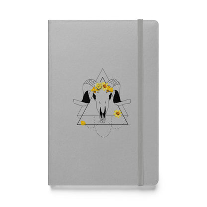 ramskull hardcover notebook | black graphic