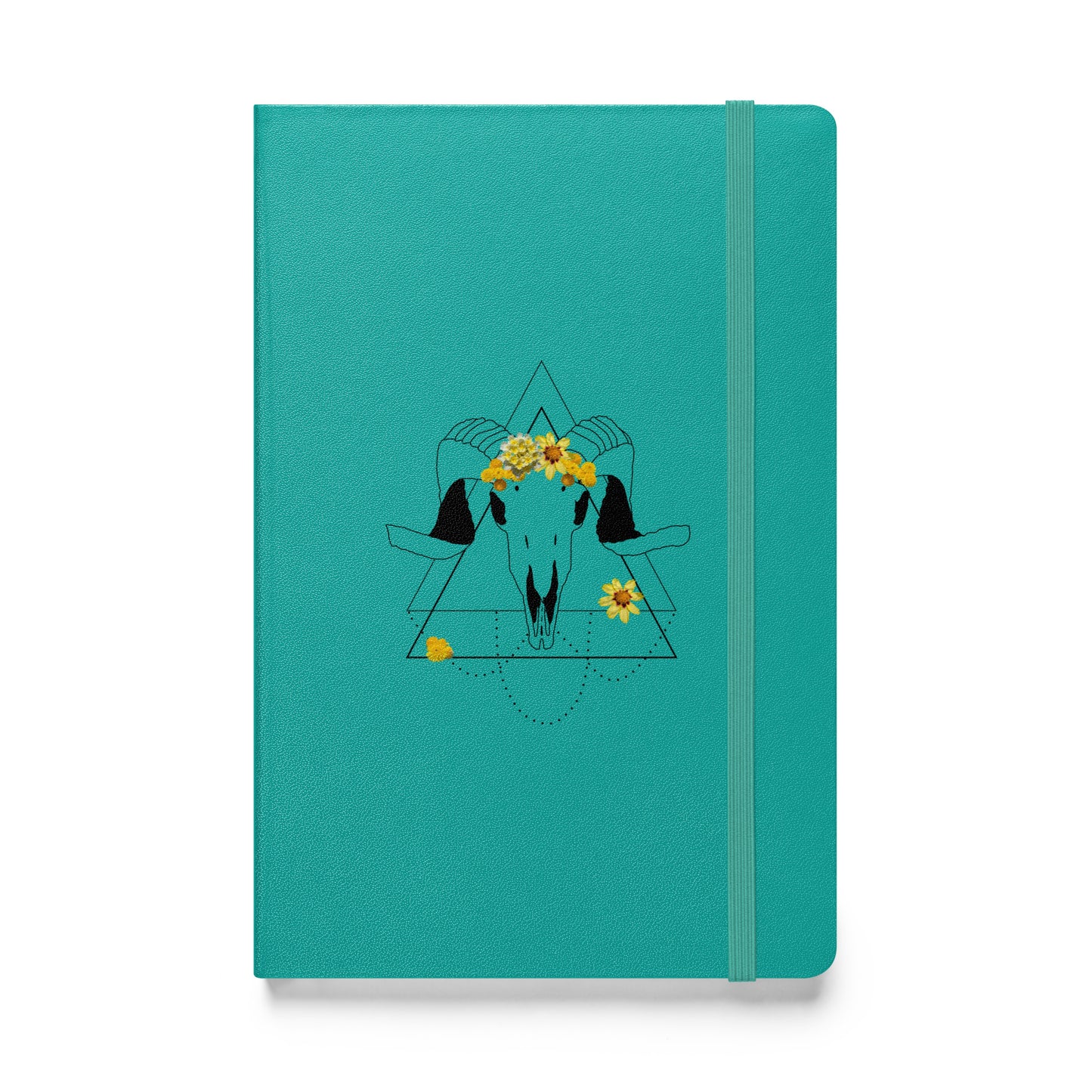 ramskull hardcover notebook | black graphic