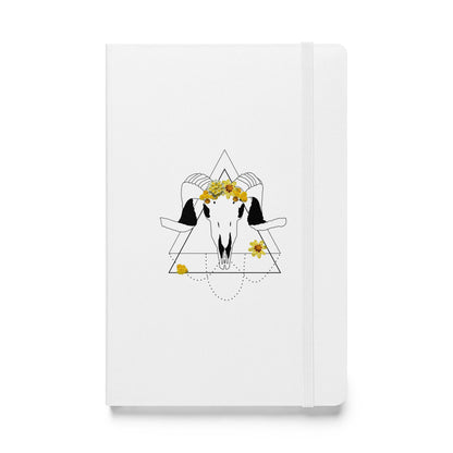 ramskull hardcover notebook | black graphic