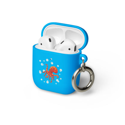 octopus & bubbles rubber case for AirPods®