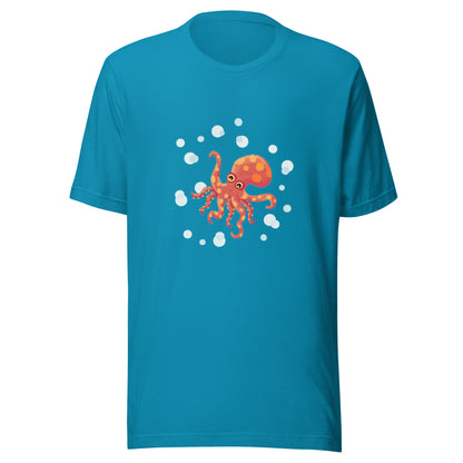 octopus & bubbles t-shirt