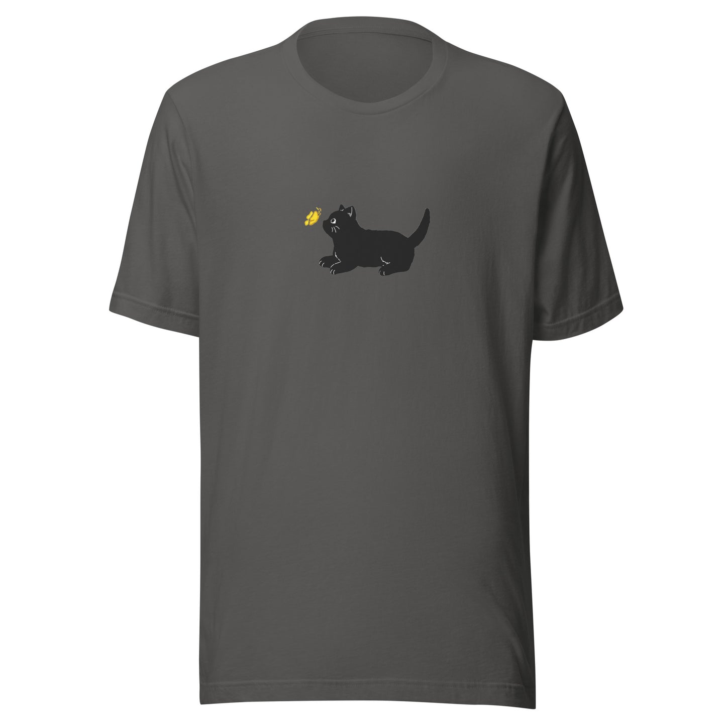 kitten & butterfly t-shirt