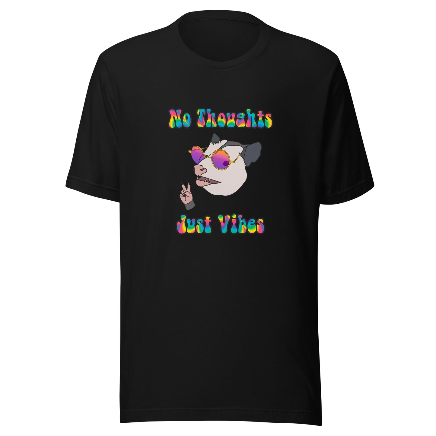 no thoughts t-shirt