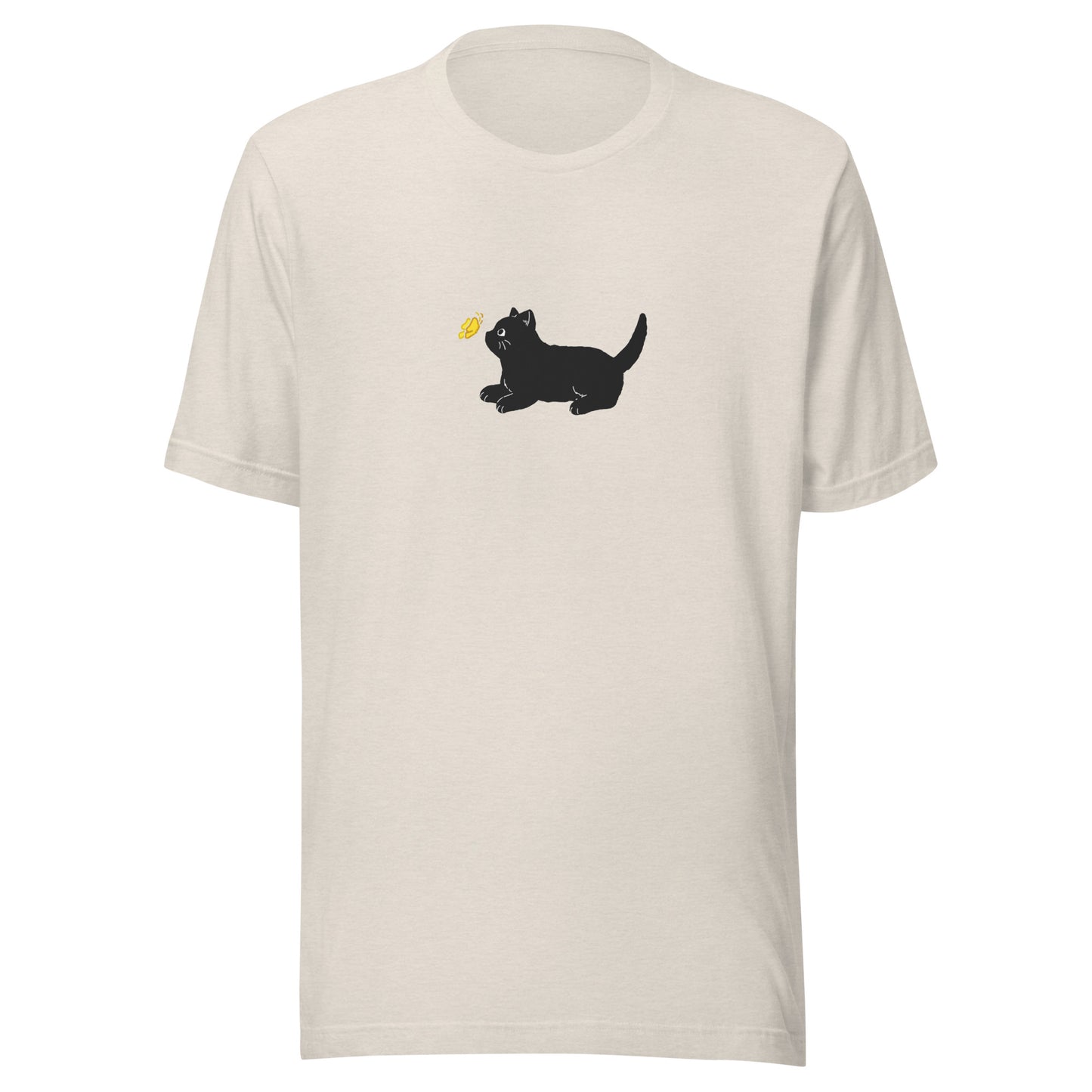 kitten & butterfly t-shirt