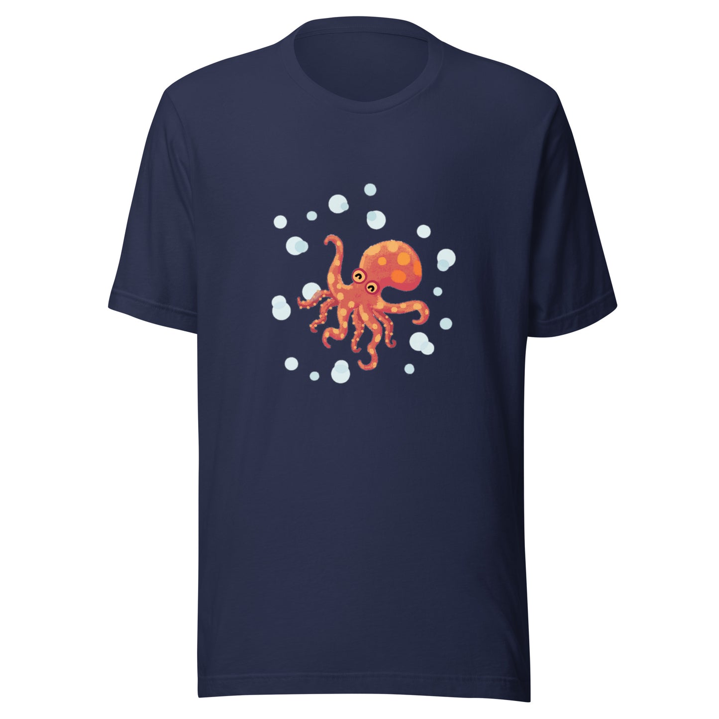 octopus & bubbles t-shirt