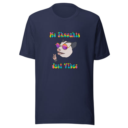 no thoughts t-shirt