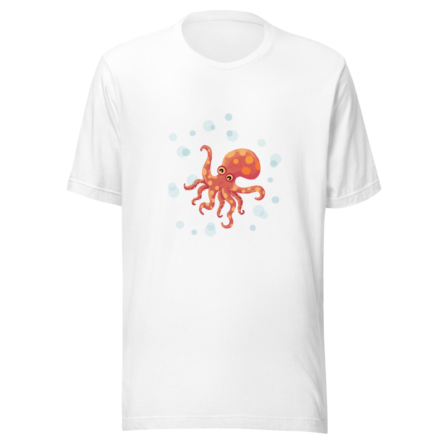 octopus & bubbles t-shirt