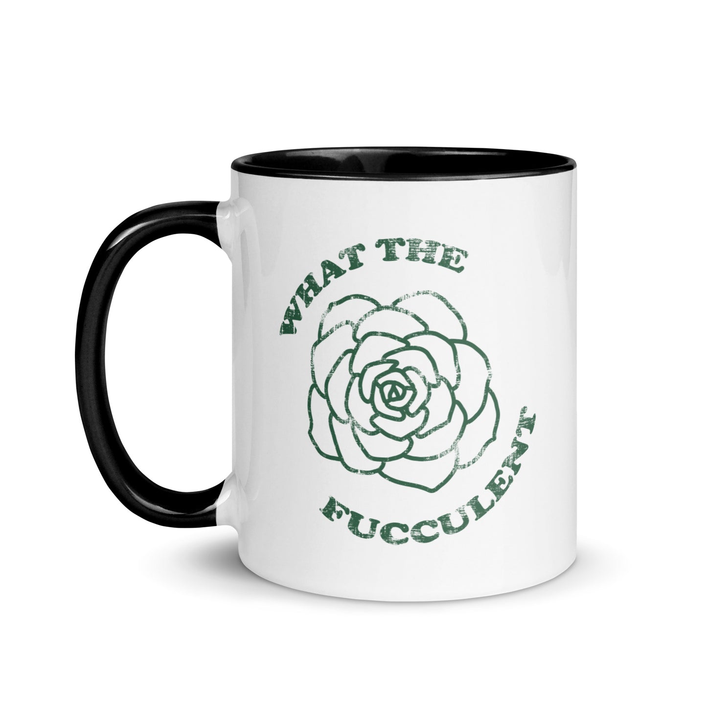 what the fucculent ceramic mug