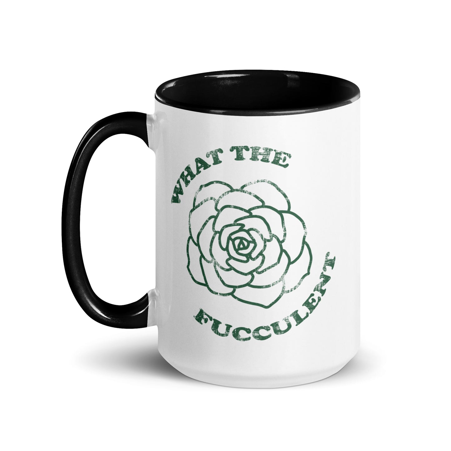 what the fucculent ceramic mug