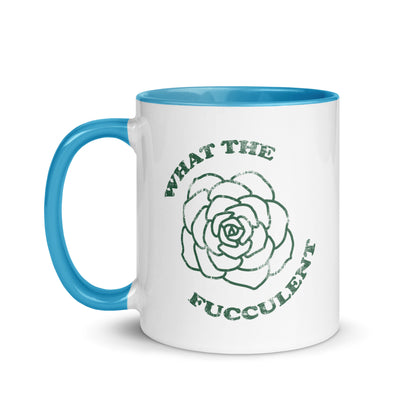 what the fucculent ceramic mug