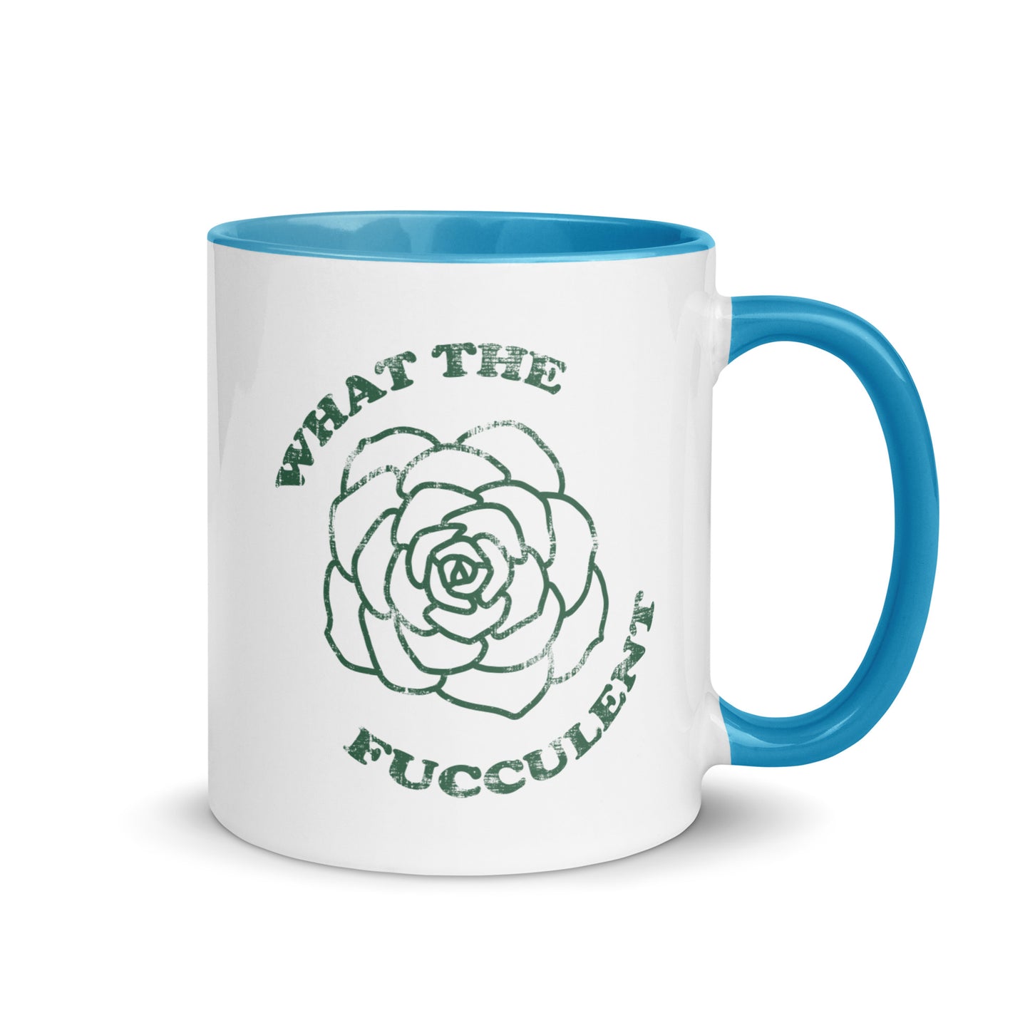 what the fucculent ceramic mug