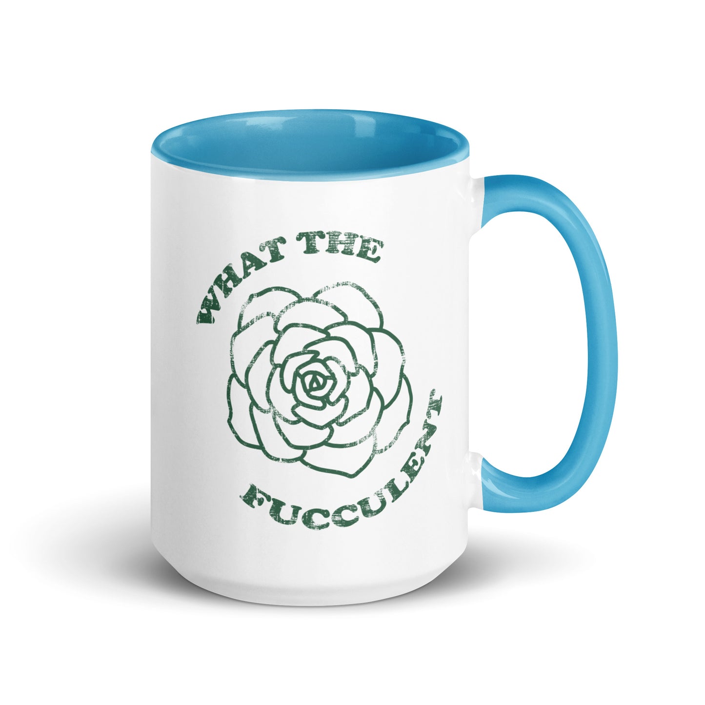 what the fucculent ceramic mug