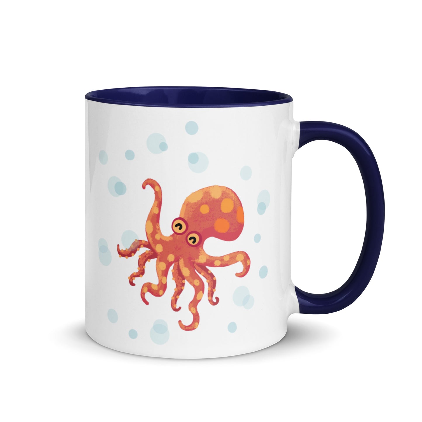 octopus & bubbles mug