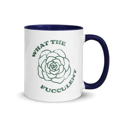 what the fucculent ceramic mug