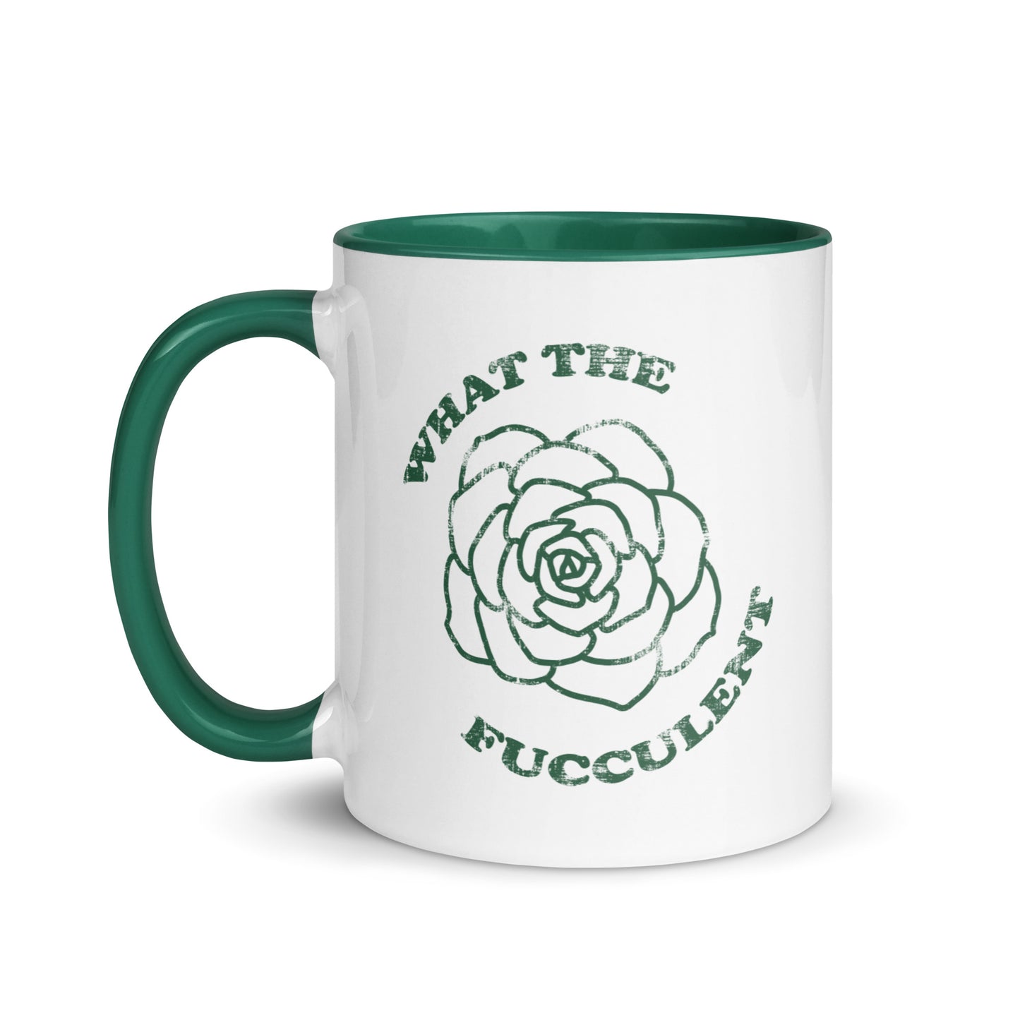 what the fucculent ceramic mug