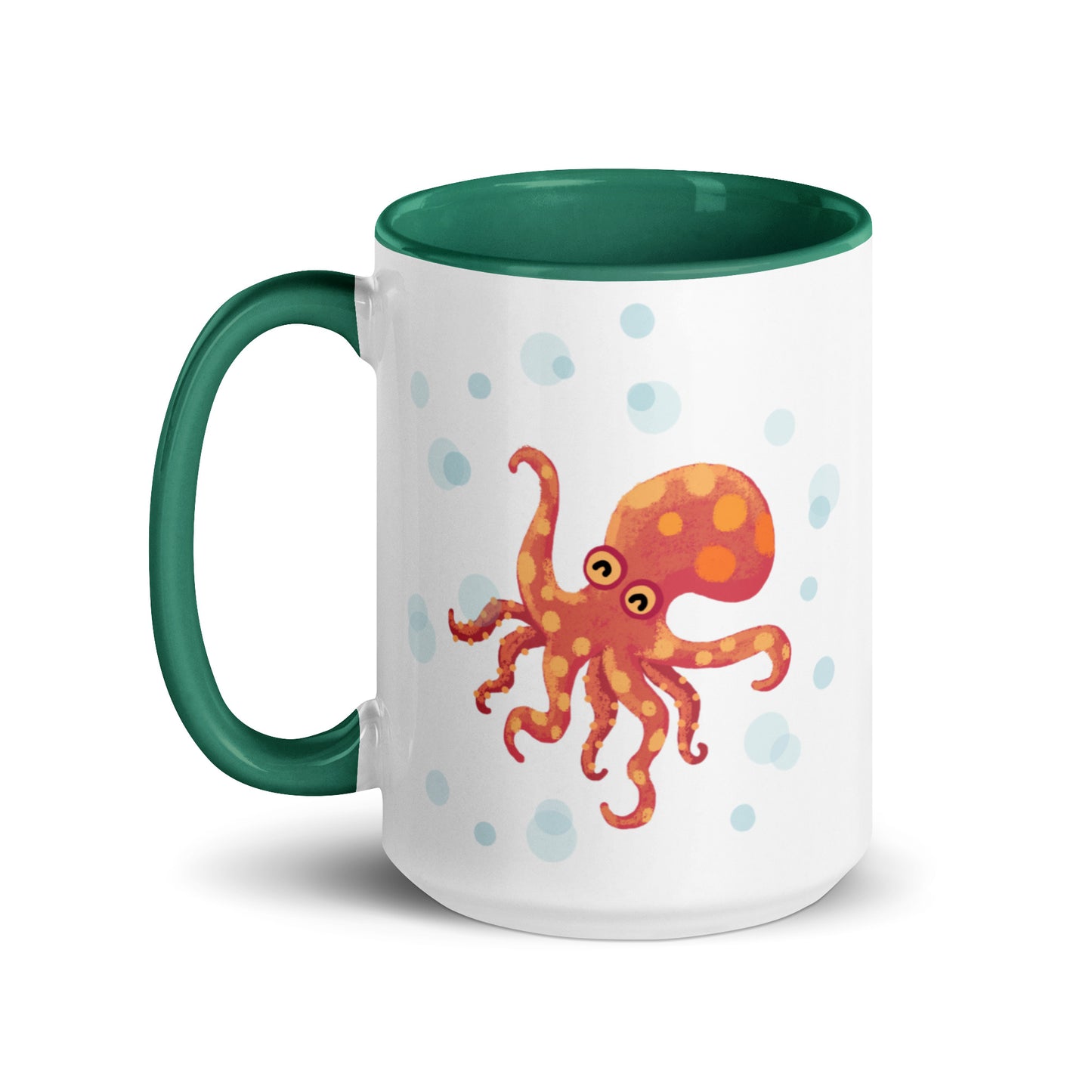 octopus & bubbles mug