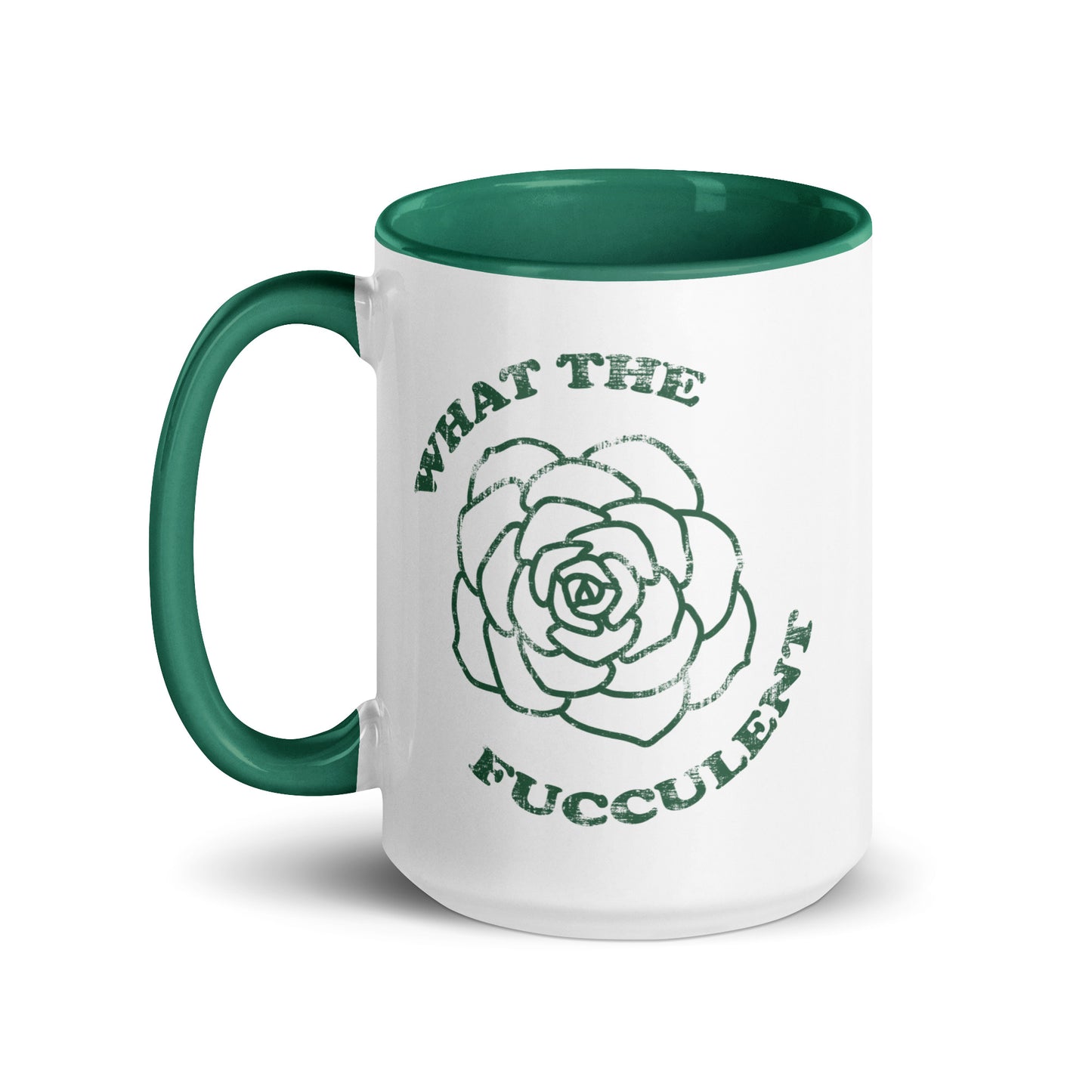 what the fucculent ceramic mug