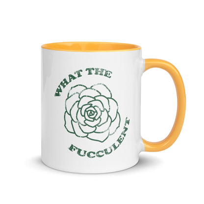 what the fucculent ceramic mug