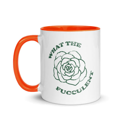 what the fucculent ceramic mug