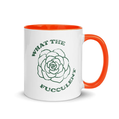 what the fucculent ceramic mug