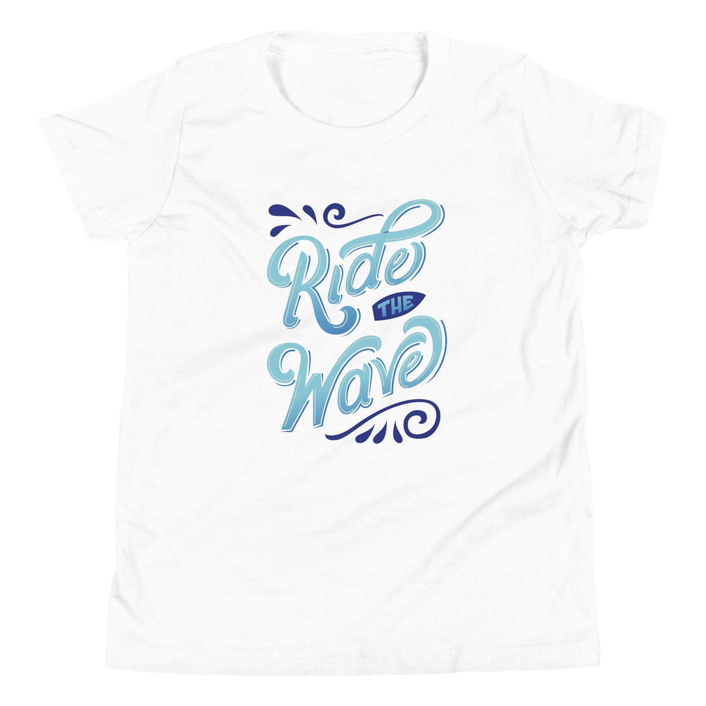 ride the wave youth t-shirt