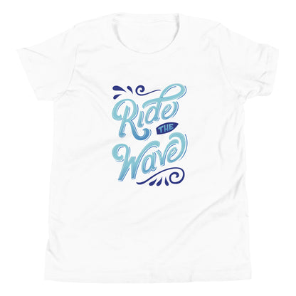 ride the wave youth t-shirt